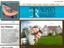 Tablet Screenshot of ctrpropmanagement.com